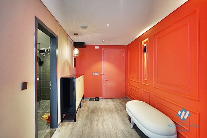 A marvelous duplex 2 bedroom apartment for rent in PentStudio Hanoi